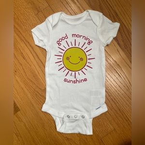 Handmade baby onesie